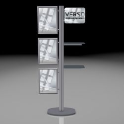 Комбиниран Дисплей VERSO за постери и продукт